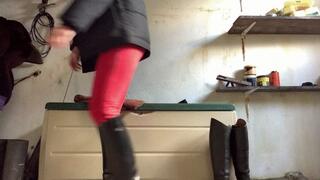 Dirty Riding Boots & Wellies