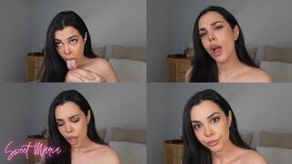 Ahegao silly faces while I masturbate | Sweet Maria
