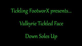 Valkyrie Tickled Face Down Soles Up