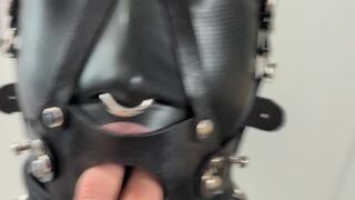 BDSM Gay - Cold steel for his cock and a warm mouth for mine. Everything is exactly how it should be.