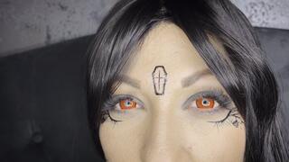Sexy succubus returns from the cemetery and sucks cock Part A