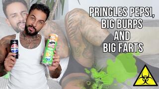 Pringles Pepsi, Big Burps and Big Farts - Lalo Cortez