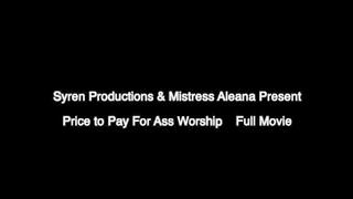 Price To Pay For Ass Worship (MP4)