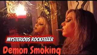 SMOKING A LOT OF CIGARETTES WITH A BBW WITCH ON HALLOWEEN Malboro 100 PART 1