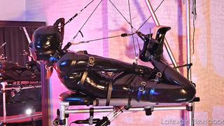 ULTIMATE LATEX HOGTIE - THE MOST BRUTAL RUBBER BONDAGE SESSION EVER For My Rubberdoll 4K