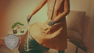 Disciple’s Day #22: Pleasing under the autumn tan wide leather skirt