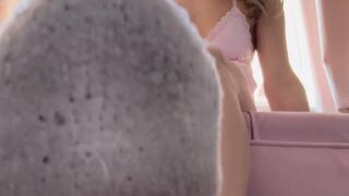 I bought them pink and wore them till they were black...2 WEEKS WORN Sock Peel Video