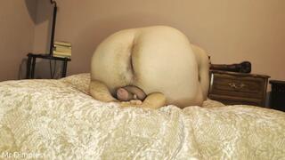 Showing off my ass after morning farm chores!