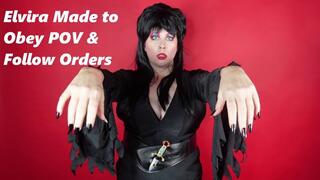 Elvira Made to Obey POV and Follow Orders MP4 1080 Made to do Silly and Sexy Things