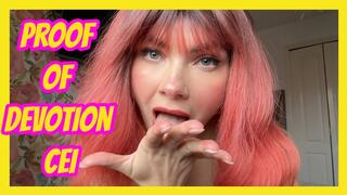 Proof of Devotion CEI – Mantra Obedience & Goddess Worship