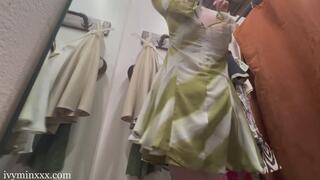 Public Dressing Room Thrift Shopping with Ivy Minxxx Ep 7