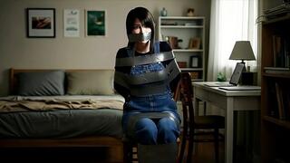 Naomi Bound In Overalls