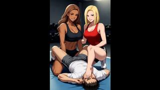 Mixed Wrestling Confessions #88: Dual Domination Delight