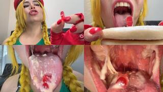 Vore swallowed gummy bear