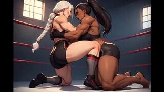 Female Wrestling Confessions #10B: Muscles and Mayhem (Animated)