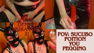 Sucubo Fuck Your Ass with Strap-On - Halloween Fantasy