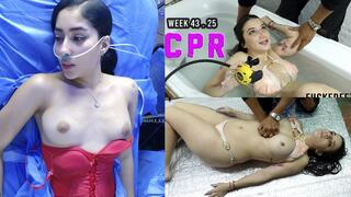 43 Week CPR Compilations Big Tits Rossario wet + Charlot red monitor hear