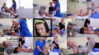 Minnie Foot Problem at the Tickle Clinic with Electric Play