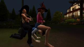 Witches of the Magical Realm: Fresh Slave Turned into Human Pony