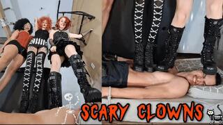 #121 Scary Clowns Trampling with Boots (Anathema, Beatriz and Madu) - Halloween Special