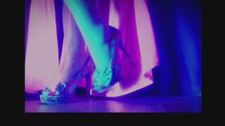 pink spooky high heels by Sam38g