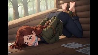 Bondage Confessions #161B: A Web Of Mystery And Tight Bindings (Animated)