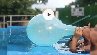 Will Carmen be able to pop these 3 balloons? Will anyone make fun of her??