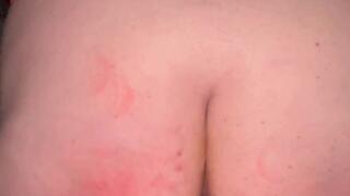 Cord whipping ass and cunt