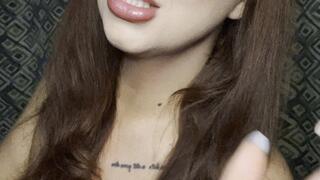 Wrapped in smoke& naked body