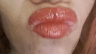 Smelling My Red Lips