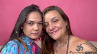 TWO HOT MILF IN A DEEP KISS - NEW MILFS GEORGIA FULLER AND PALOMA - NEW MR OCT 2025 - CLIP 1