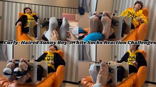 Curly-Haired Sunny Boy · White Socks Reaction Challenge