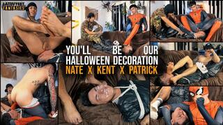 You will be our halloween decoration | Nate x Kent x Patrick | FACESITTING | SPITS