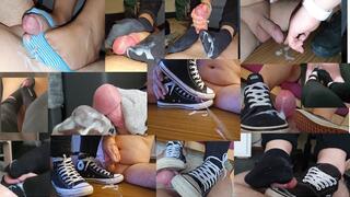 Marys Cumpilation with Socks and Shoes - 1