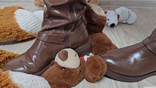 Trampling Teddies in Brown Boots