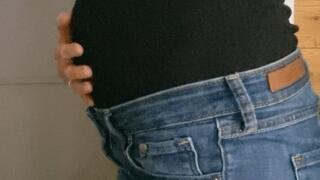 Bloated Stretched Belly