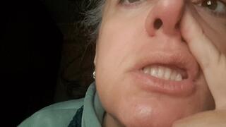 NOSE PINCHING AND BOOGER