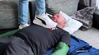 Ben really likes Martex feet