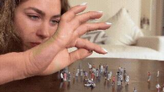 Goddess Among Tinies (HD MP4) Anastasia Vinitova: Giantess, Smoosh, Crush, Smash, Playtime