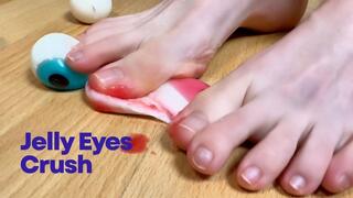 Jelly Eyes Crush - Stepping on Eyeballs Barefoot
