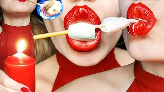 Sexually eating marshmallows 720p