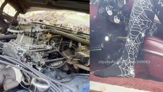 HALLOWEEN SPECIAL! Revving my tbird!