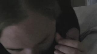 Waking Up to Pleasure: Morning Blowjob from Sexy Amateur MILF