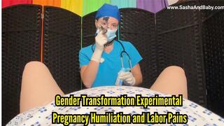 Gender Transformation Experimental Pregnancy Humiliation and Labor Pains