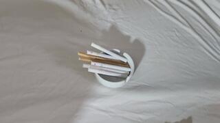 COME HERE TRASH FEEL THE SMOKE AND MY FEET DIRTY WITH CIGARETTE EMBERS CLIP 1 BY NATHY, SASHA AND LUA CAM FULL HD