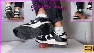 Dirty Nike Dunk Full Weight Cock Trampling And Shoejob - 4K