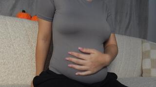 my stepsister feels fat and looks at how fat she is then gets angry and masturbates to make herself feel better then she looks at how fat she is and how big her breasts are and feels fat