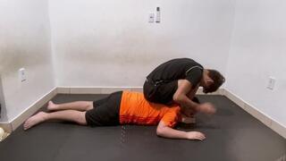 MASTER J SITTING AND FOOT WORSHIP