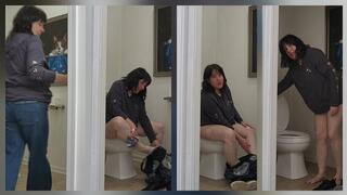 NOV 1ST TOILET from The 30 Days Of Nov Bathroom Diary Clips Dumping Chocolate