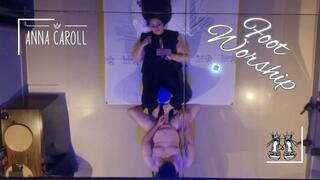 Foot Worship with Anna Caroll Feet